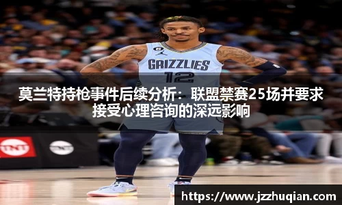 莫兰特持枪事件后续分析：联盟禁赛25场并要求接受心理咨询的深远影响
