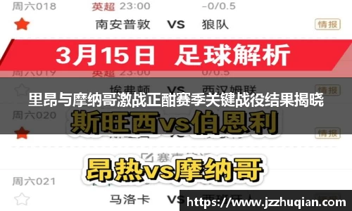 里昂与摩纳哥激战正酣赛季关键战役结果揭晓